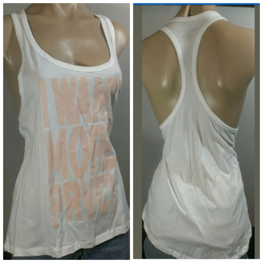 PRVCY I WANT MORE PRVCY SM TANK SHIRT